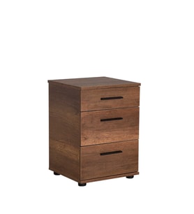 Adore Mobilya Trendline 3 Çekmeceli Komodin-Koyu Ceviz(Oslo Ceviz) 40x57x39 cm (GxYxD)
