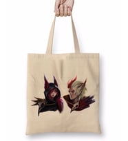 Xayah Ve Rakan Bez Çanta Uzun Saplı