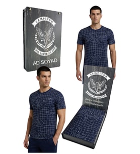 Fenerbahçe Orijinal Lisanslı Palamut Logo Tribün T-Shirt Lazer Kutu Hediyeli