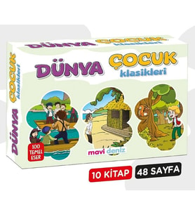 MAVİ DENİZ DÜNYA ÇOCUK KLASİKLERİ OKUMA SETİ