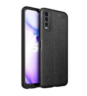 Vivo Y11s Kılıf Auto Focus Kapak - Siyah