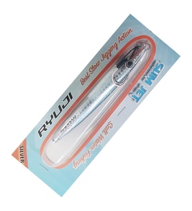 Ryuji Slim Jet 10cm 40gr Metal Jig Yem Silver