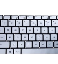 MSI MS-16R4 (GF63) Klavye Silver Işıklı