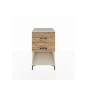 Kronos Komodin 2 Çekmeceli 60x59x96 Aytaşı-Çam