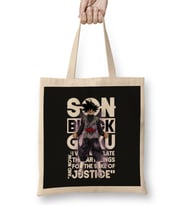 Dragon Ball Super Black Goku Bez Çanta Uzun Saplı