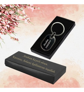 KİŞİYE ÖZEL KUTULU METAL ANAHATARLIK