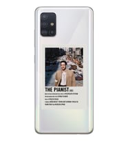 Samsung Galaxy A51 Uyumlu The Pianist Tasarımlı Şeffaf Telefon Kılıfı