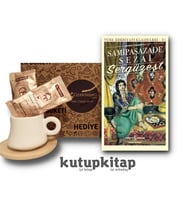 Kutupkitap Bambu Fincan Türk Kahvesi Kişiye Özel Not Sergüzeşt Kitap Hediye Seti