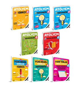 Arı 4. Sınıf 2027 Atölyem Seti 8 Kitap