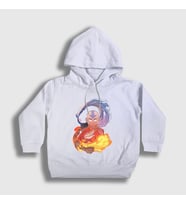 Presmono Unisex Çocuk Beyaz Aang Anime Avatar The Last Airbender Kapüşonlu Sweatshirt 262058tt