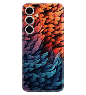Samsung Galaxy S24 FE Kılıf Boutique Baskılı Resimli Yapraklar Pcode -090
