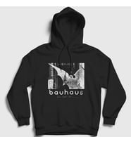 Presmono Unisex Siyah The Bela Session Müzik Bauhaus Kapüşonlu Sweatshirt 514250tt