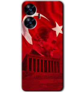 Realme C55 Kılıf HD Desen Baskılı Kılıf - Anıtkabir Atatürk
