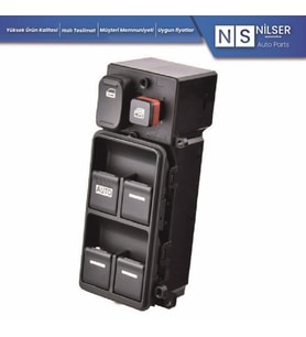 Honda Accord Ön Sol Dörtlü Cam Düğmesi 2003-2007