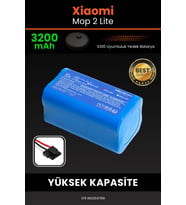 Xiaomi Mi Vacuum Mop 2 Lite 3200mAh Robot Süpürge Bataryası - Gerçek Kapasite, Maksimum Güvenlik