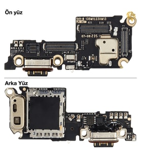 Xiaomi Mi 13 Uyumlu Şarj Soketi Şarj Yuvası Şarj Giriş Soketi Mikrofon Bordu Dock Şarj Bordu