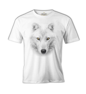 In White - Kurt Beyaz Erkek Tshirt