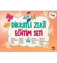 Dikkatli Zeka Eğitim Seti 1. Kitap (4 Yaş)