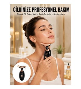 Mey İthalat® ABS Biyonik Cilt Bakım Aleti – Derin Temizlik & Nemlendirme Yeni Nesil