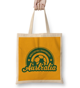 Australia Sunrise World Football Championship T Bez Çanta Uzun Saplı