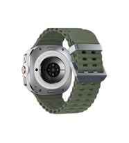 Mey İthalat® Watch 7 Kr417 Rug Silikon Kordon - Koyu Yeşil
