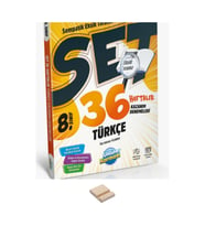 LGS 8. Sınıf Türkçe 36 Haftalık Denemeler ve Telefon Standı
