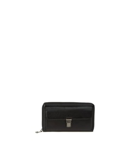 Bilik Deri  Siyah-Rölax Unisex Portföy & Clutch Çanta AR P-706