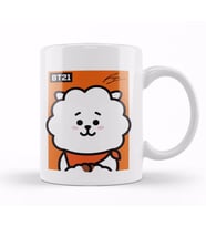 BT21 RJ Bts Kupa Bardak Porselen