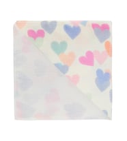 Civil Baby Kalp Empirme 75x75 Cm Battaniye - Ekru