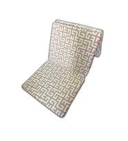Katlanır Sünger Yatak(70x180x6cm)krem Labirent Minder Yatak Fermuarlı
