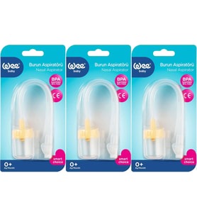 Wee Baby Burun Aspiratörü ve Temizleyici (3 Lü Set)
