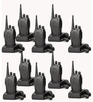 10 adet baofeng BF-999s telsiz seti siyah renk baofeng telsiz 10 adet set baofeng BF-999s el telsizi bf-888s bf-999s zt-v68 Telsiz Walkie Talkie + (KULAKLIK HEDİYELİ)