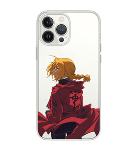 Iphone 12 PRO Uyumlu Edward Elric Tasarımlı Şeffaf Telefon Kılıfı