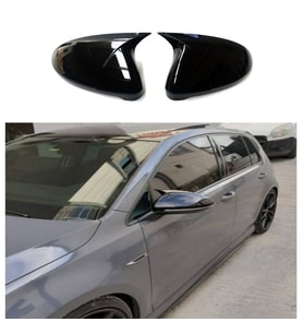 Volkswagen Golf 7 Yarasa Ayna Kapağı Piano Black Parlak Siyah