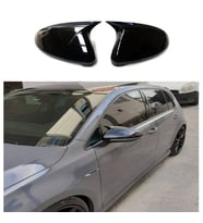 Volkswagen Golf 7 Yarasa Ayna Kapağı Piano Black Parlak Siyah