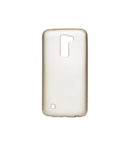 LG K10 Uyumlu Kılıf Zore Premier Silikon Kapak (Gold)