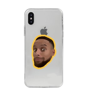 Iphone X / Xs Uyumlu Stephen Curry Desenli Şeffaf Telefon Kılıfı