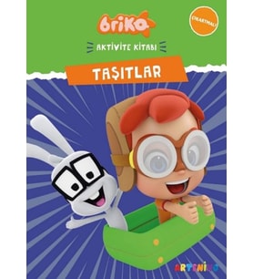 Briko Taşıtlar - Çıkartmalı Aktivite Kitabı Serisi