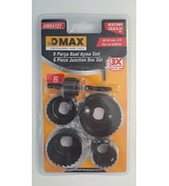 DMAX 6 PARÇA BUAT AÇMA SETİ - PANÇ - DMX4127 - ( 38-54mm, 3/8 Hex ve Anahtar )