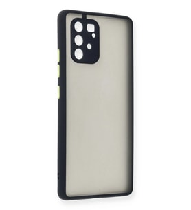 Galaxy A91 / S10 Lite Kılıf Montreal Silikon Kapak - Lacivert
