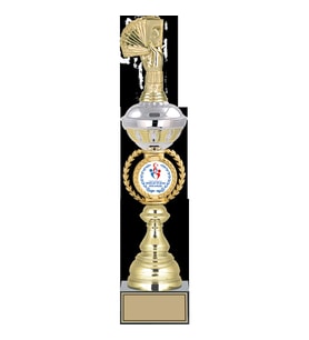 ODAK KUPA - Figürlü Kupalar - Briç Figürlü Kupalar FG-066 B - 45 cm