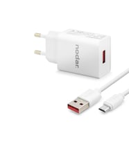 Micro Usb Hızlı Şarj Seti 12W 2.4A Usb Adaptörlü - Beyaz ND1004