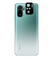 Xiaomi Redmi Note 10 Kamera Lens Koruyucu HD 3D Tempered Glass Cam (Siyah)
