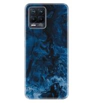 8 8 Pro Kılıf Silikon Desen Özel Seri Blue Zigzag 1687