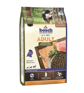 Bosch Kümes Hayvanlı Kuru Köpek Maması 3 Kg (Kahverengi)