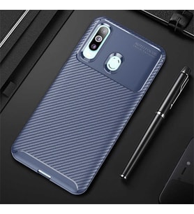 Lexroo Galaxy A20S Kılıf Negro Silikon Kılıf - Lacivert