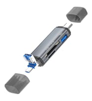 ALLY ADS-307 3 IN 1 USB + Micro USB + Type-c OTG Kart Okuyucu-(5775) - SSSSSS9739-7047