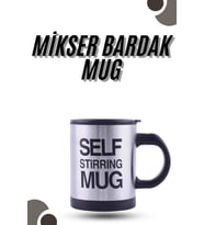 Karıştırıcı Özellikli Mikser Kupa Bardak Kompakt Taşınabilir Mug