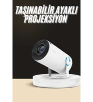 Ayaklı Projeksiyon Taşınabilir Projektör Sinema Projektörü