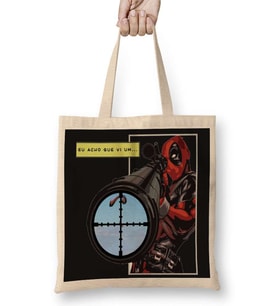 Deadpool Big Gun 2 Bez Çanta Uzun Saplı